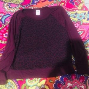 Pink long sleeve shirt